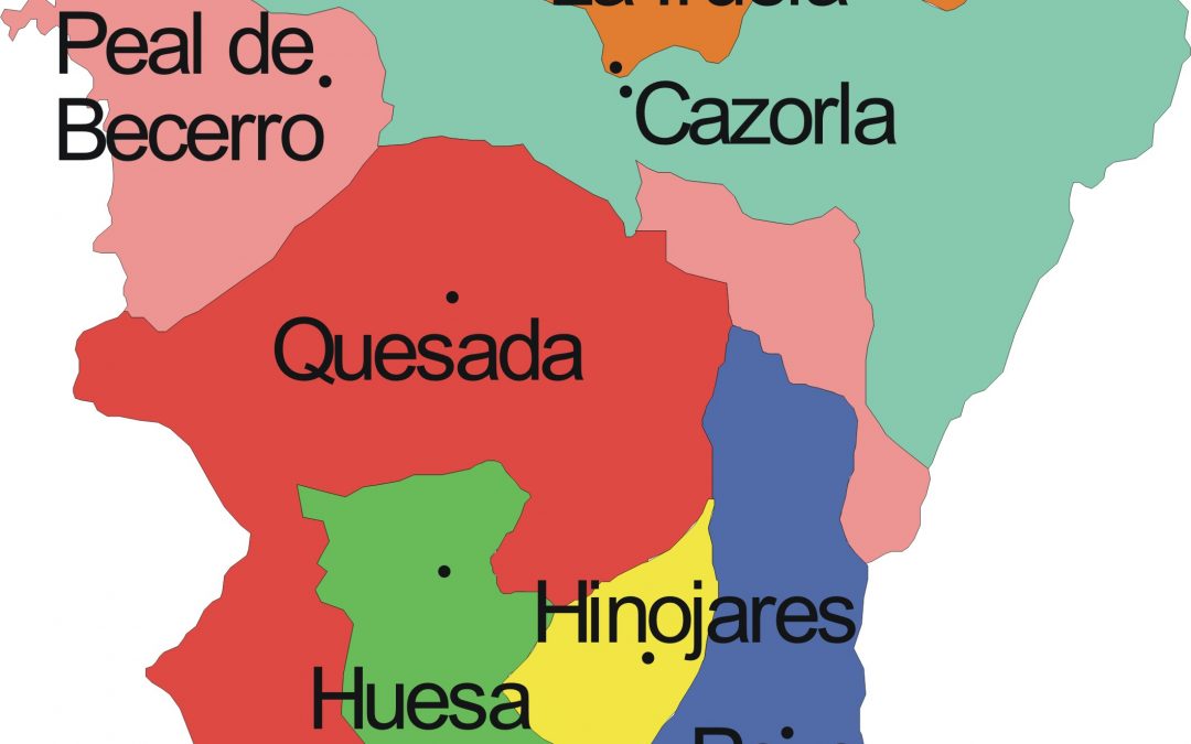 Municipios Comarca SIERRA DE CAZORLA