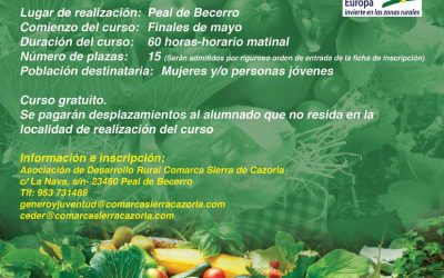 CURSO DE FORMACIÓN “CULTIVO TRADICIONAL DE PRODUCTOS DE HUERTA”