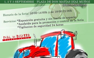 IV FERIA DE MAQUINARIA AGRÍCOLA PEAL DE BECERRO 2017. 1 – 3 DE SEPTIEMBRE.