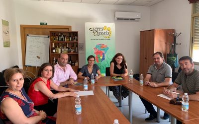 VISITA DE LA DELEGADA TERRITORIAL DE AGRICULTURA, PESCA Y DESARROLLO SOSTENIBLE AL GDR SIERRA DE CAZORLA, SOLEDAD ARANDA