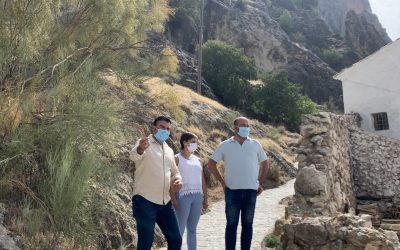 Visita con la Delegada Territorial de Agricultura, Ganadería y Pesca de Jaén a proyectos LEADER en el municipio de Quesada