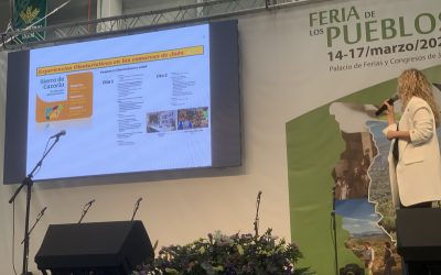 Presentación de los proyectos de cooperación LEADER en la Feria de los Pueblos de Jaén, 15 de Marzo