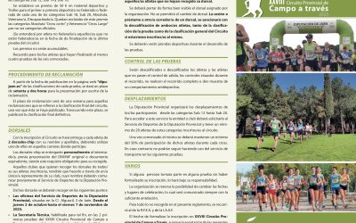 🏃‍♂️ XXVIII Circuito Provincial de Campo a Través Jaén 2025